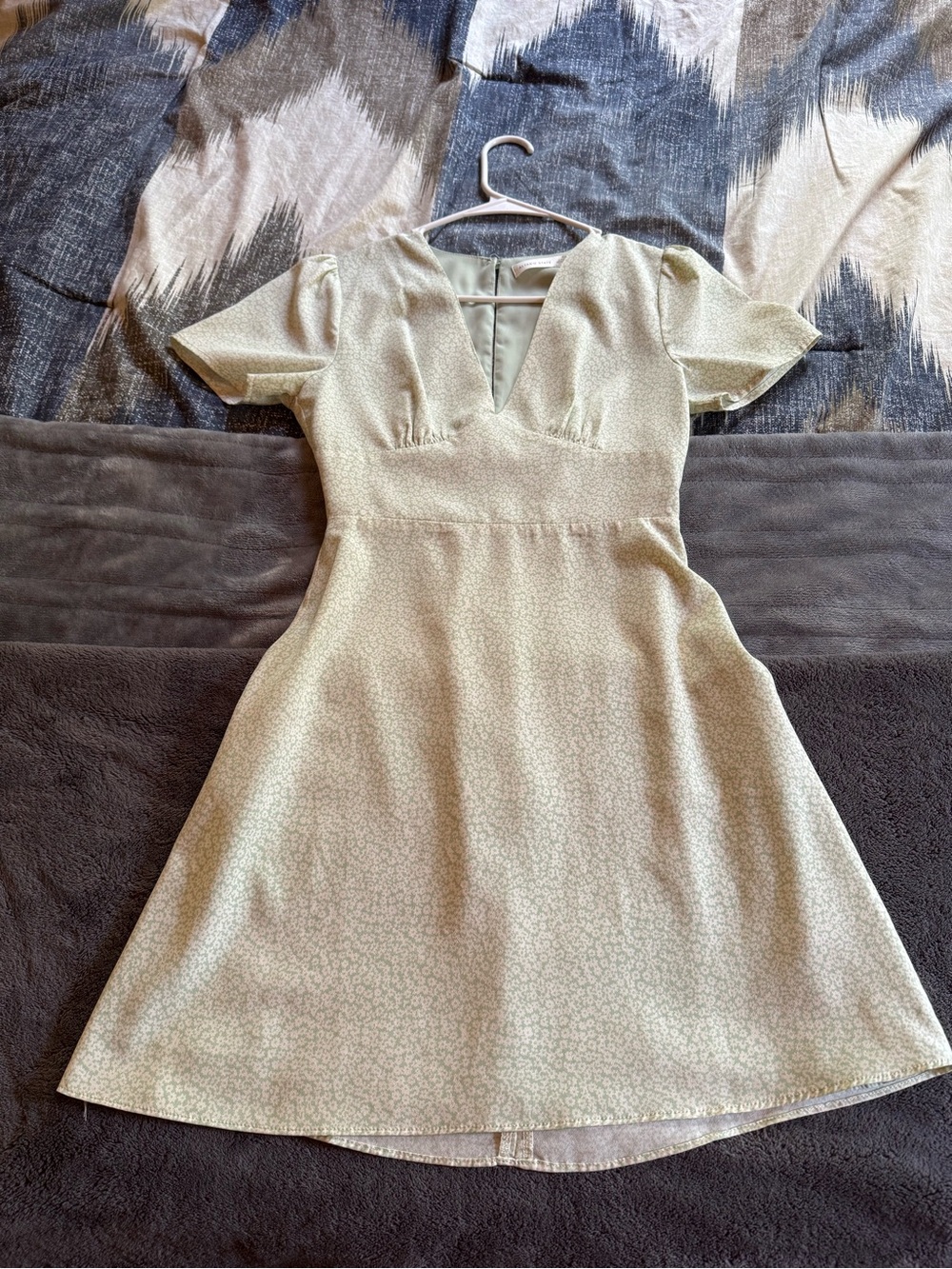 Alter’d State White and Green Sundress